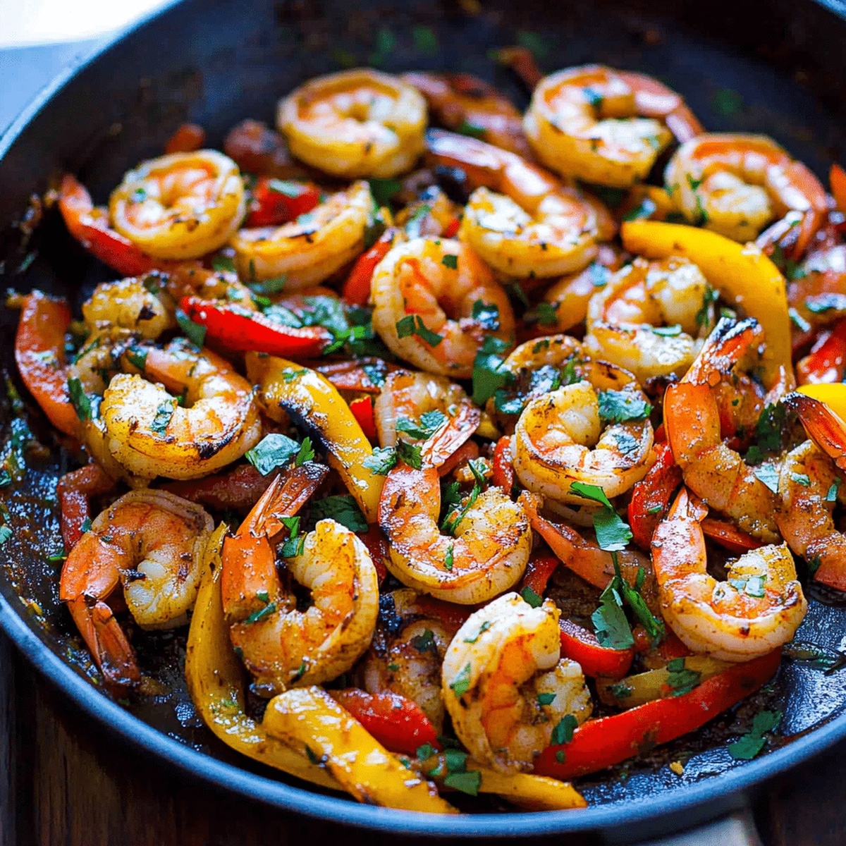 Sizzling Spicy Shrimp Fajitas: Restaurant Flavor, Weeknight Speed